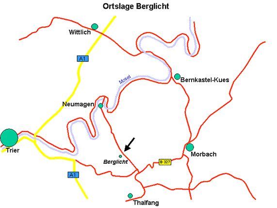 Übersichtskarte Berglicht